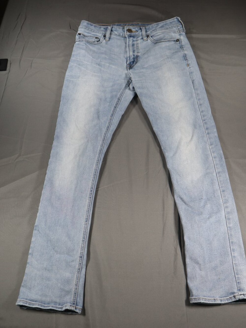 American Eagle Slim Straight Jeans Mens 29x30 Blue Excellent Extreme Flex